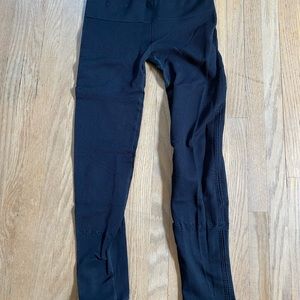 Free people yoga tights with foot straps